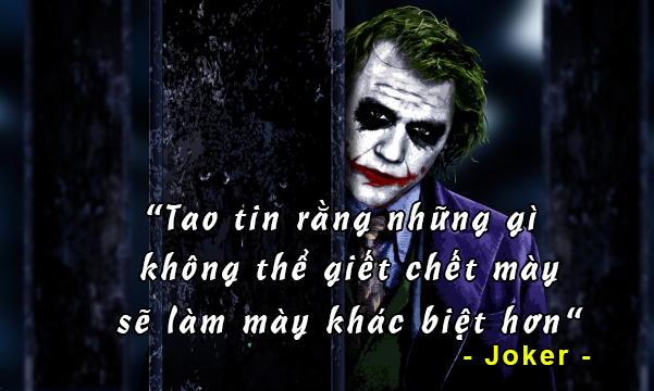 câu nói bất hủ của joker