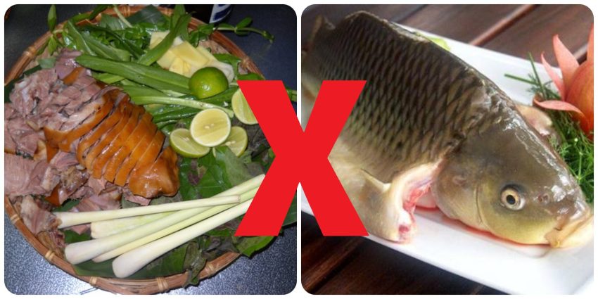 Không ăn thịt chó với cá chép vì nó sản sinh ra các loại chất độc hại cho cơ thể.